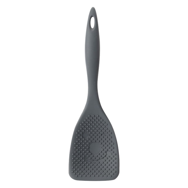 Boovnll Spatule, Cuillère à Riz Résistante à la Chaleur - Pelle à Riz pour la Cuisine et la Maison Fait Mal à la Pelle à Riz, Gadgets de Cuisine, Spatule en Silicone, Spatule en Métal