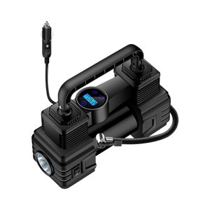 Tire Inflator With Digital Pressure Gauge 12 V Portable Air Compressor For Car Tires 35 L Min 3 150 PSI LED Emergency Light