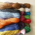 thumbnail image 4 of yuksok 2mm 10meters/bundle Jewelry Making Crafting Beading Macrame ed Cord Thread (1 to Choose) - Black, 4 of 5