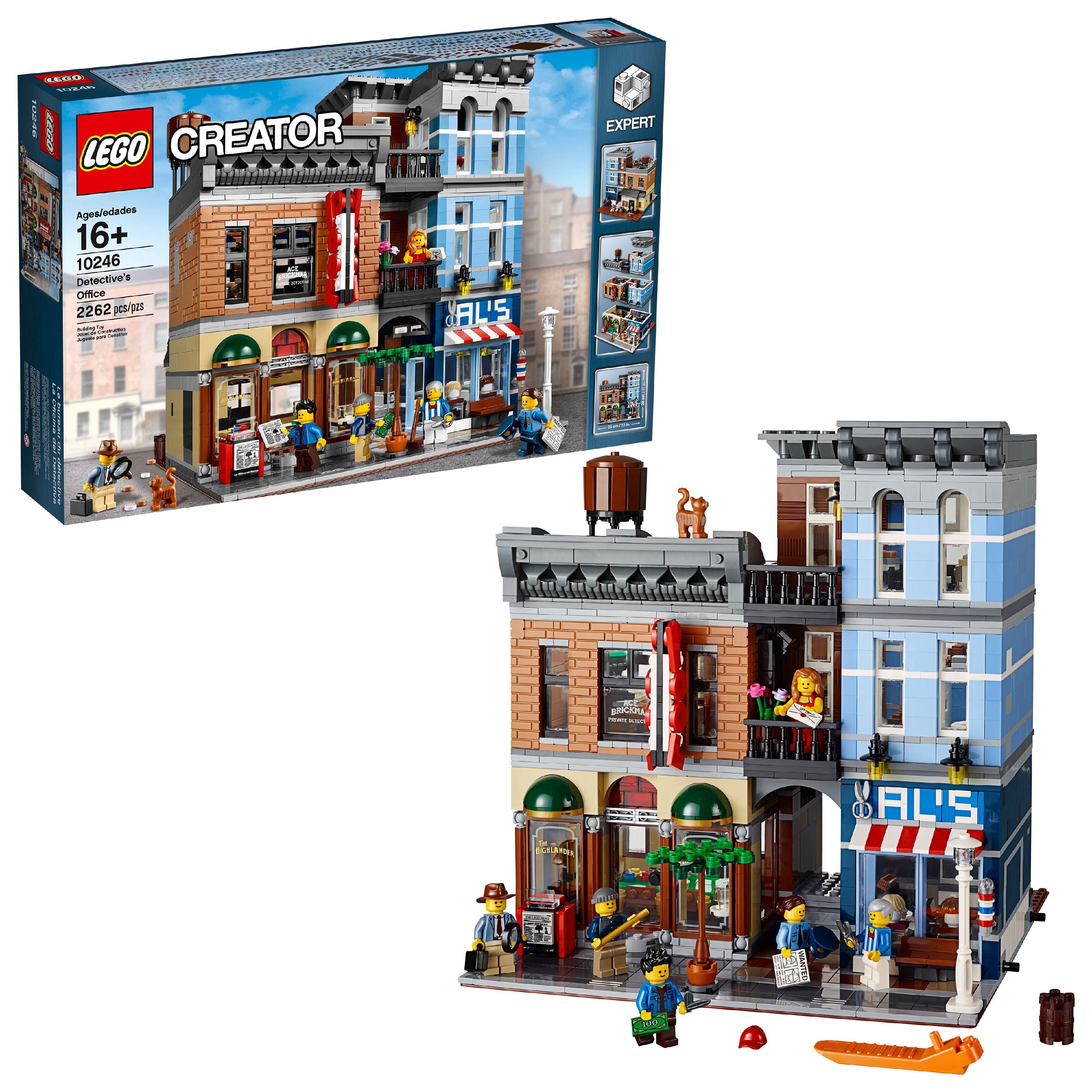 LEGO Creator Expert Detective's Office 10246 (2,262 Pieces)