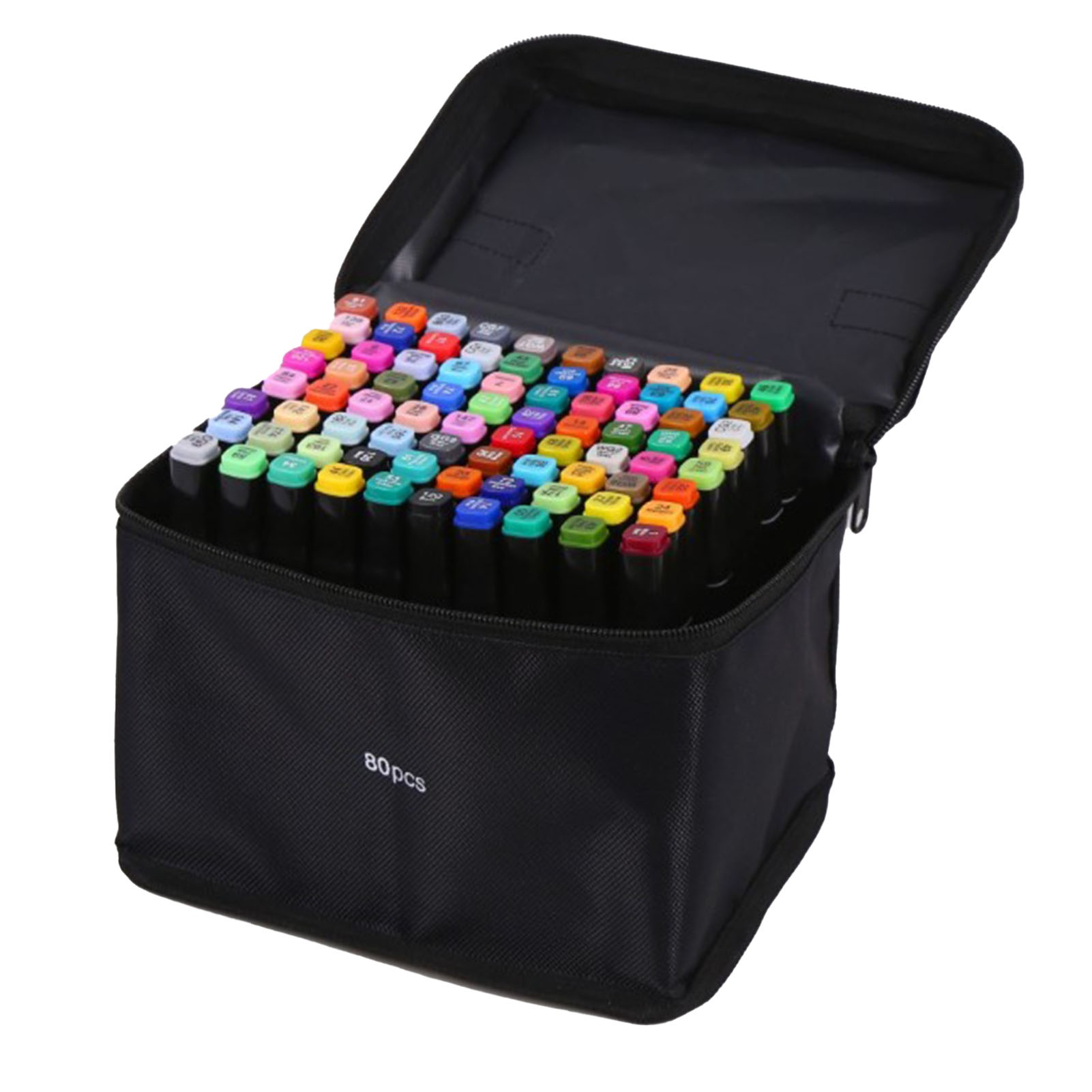 Double Tip Markers Kit, Convenient Practical Drawing Markers Different Ended  for Office