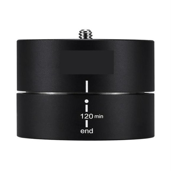 Camera Time lapse 360 Panoramic Panning Rotation 60/120 Minutes For Stabilizer Tripod Head Adapter Timelapse ,Easy to Use