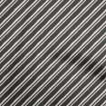 thumbnail image 1 of oneOone Silk Tabby Black Fabric Stripes Sewing Craft Projects Fabric Prints By Yard 42 Inch Wide, 1 of 5