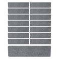 thumbnail image 3 of DOLITY 15 Pieces Non Skid Rug Stair Mats Stairs Step Treads Indoor Stair Runners Gray, 3 of 9