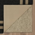 thumbnail image 2 of Mohawk Home - Tapis touffeté en polyester à motif de bordures, noir/havane, 2 of 8