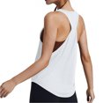 thumbnail image 4 of Timegard Tank Tops for Women Scoop Neck Workout Yoga Tops Racerback Athletic Loose Comfy Solid Color Tee, 4 of 4