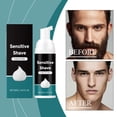 thumbnail image 4 of FcBaudy Sensitive Shave Foam For Men Protection Against Shaving Irritation Shave Sensitive Skin Shaving Cream 50ml shave foam, 4 of 8