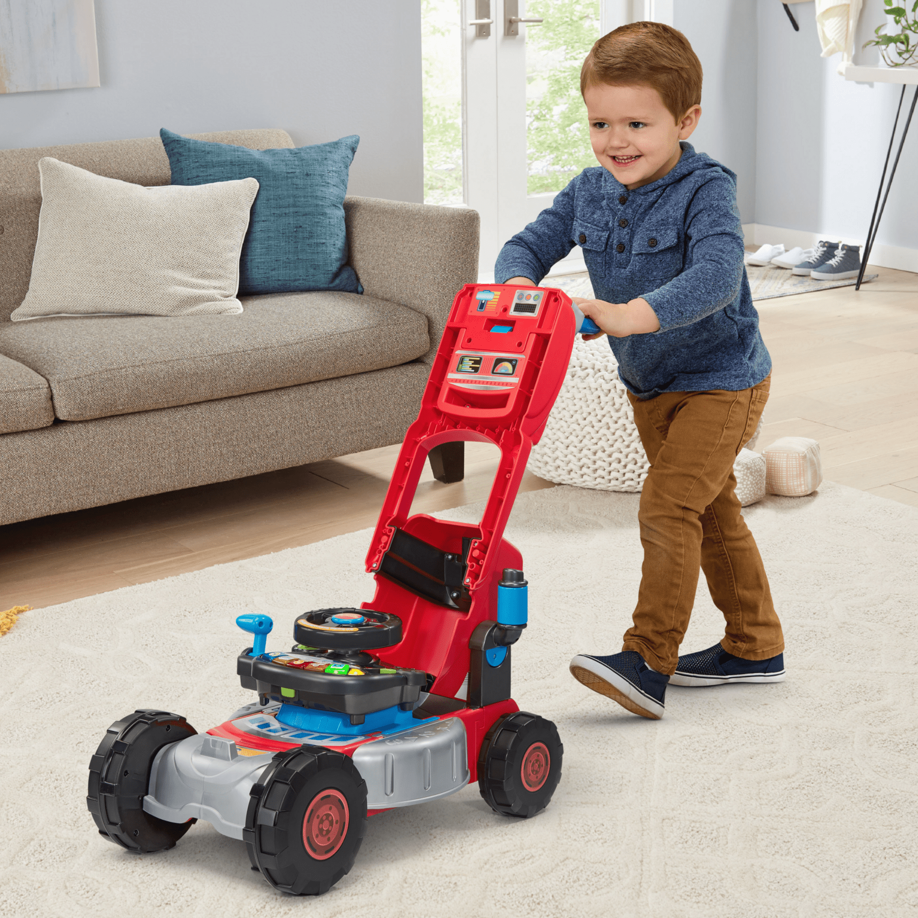 VTech® Super circuit train éducatif + Adam train marchand avec train SmartPoint - Version anglaise, 1.5+ Ans