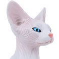 thumbnail image 3 of Noref Hairless Cat Model Ornament,Simulation Hairless Cat Model Home Ornaments Desktop Decoration Kid Children Toy,Hairless  Cat Model, 3 of 8