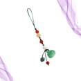thumbnail image 4 of 1PC Jade Agate Mobile Phone Pendant Car Key Hanging Pendants Multi-purpose Hanging Pendant Delicate Phone Chain Decor for Car Phone Fan Clothing Decor Green, 4 of 9