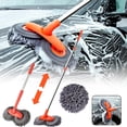 thumbnail image 1 of Extended Reach Car Wash Brush with Microfiber Mop Head for Effortless Vehicle and Windshield Cleaning, 1 of 6