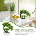 thumbnail image 3 of EASTINIndoor Bonsai Tree Live Plant Flowers Simulated Green Pots, 3 of 8
