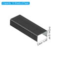 thumbnail image 2 of Unique Bargains Staples for Stapler, 4 Pack(1000Pcs Staples Per Pack) #10 Mini 3/16 Inch Length Staples Jam Free Black, 2 of 7