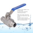 thumbnail image 4 of Ball Valve, 1000 WOG 1/2in 304 Stainless Steel Male Thread Ball Valve  For Water Pump, 4 of 8