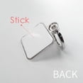 thumbnail image 3 of logo caution line art deco  fashion ph  stand holder square bracket universal support, 3 of 3