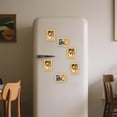 thumbnail image 4 of Magnetic Photo Frame for Wall or Fridge | ABS Plastic, No-Drill , Scratch-Resistant Clear Lens | 6.5x8.8cm | Multicolor | Waterproof, Easy Install Display Stand, 4 of 6