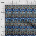 thumbnail image 1 of oneOone Viscose Jersey Fabric Swirl Ikat Print Fabric BTY 60 Inch Wide, 1 of 5