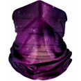 thumbnail image 2 of Cagoule pour le Visage Galaxie Violette Foulard Tour de Cou Bouclier Rave Cache-Soleil Couvre-Chef Masque, 2 of 8