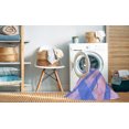 thumbnail image 2 of Ahgly Tapis Rectangulaire Lavable en Machine Intérieur Transitionnel Violet, 2 Pieds x 3 Pieds, 2 of 7