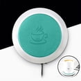 thumbnail image 1 of Fwttom Home Decor Constant Temperature Cup Pad Heating Cup Pad High Temperature Heater Smart Coffee Milk Heater Leather Warm Cup Pad, 1 of 8