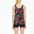 thumbnail image 4 of SBYOJLPB Womens 2 Piece Tankini Swimsuits Modest Coverage Bathing Suits Tank Top with Board Shorts, 4 of 5