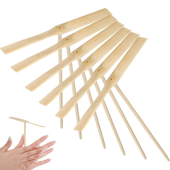 20pcs Hand Helicopter Toy: Flying Spinning Copter Hand Toy - Outdoor Miniature Flying Propeller For Kids - Copter Dragonfly Whirlybird STEM Plaything
