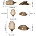 thumbnail image 3 of Cuillère de Lancer d'Appât de Pêche, Dispositif de Nidification, Pelle de Lancer, Eau Salée, Eau Douce, Eau de Mer, Roche, Lac, Attirail pour Poissons, Outils de Nidification, Équipement L, 3 of 7