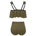 thumbnail image 4 of Birdeem Ensemble de Maillot de Bain Bikini à Volants pour Femmes, 4 of 9