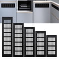 thumbnail image 2 of Grille de Ventilation Rectangulaire en Aluminium 60mm pour Armoire Garde-Robe, 2 of 6