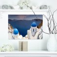 thumbnail image 1 of Blue Doomes Churches Panorama - Landscape Print Wall Artwork, 1 of 3