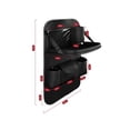 thumbnail image 3 of Qiaoxi Car Back Seat Organizer with Foldable Table Tray, Adjustable Buckle Mounting, Multi-Functional Storage Rack Phone Pockets, Utility Tool for Kids Toddlers Travel, 3 of 6