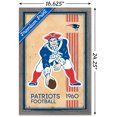 thumbnail image 2 of Patriots de la Nouvelle-Angleterre de la NFL - Logo rétro 14, 2 of 4