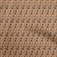 thumbnail image 1 of oneOone Polyester Lycra Orange Fabric Floral Sewing Material Print Fabric By The Yard 56 Inch Wide, 1 of 4