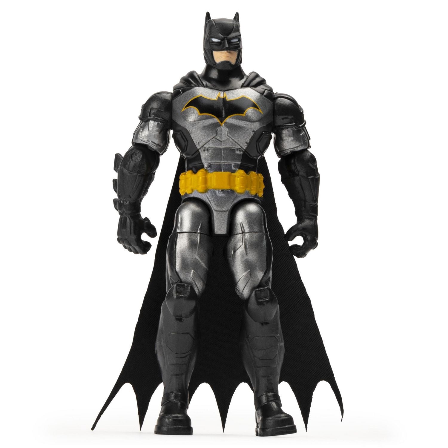 BATMAN, Figurine articulée BATMAN Renaissance tactique de 10 cm avec 3 accessoires mystère, Mission 2