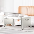 thumbnail image 4 of Jubipavy Portable Folding Table Multifunctional Portable Computer Desk Apartment Dormitory Bed Folding Desk, 4 of 5