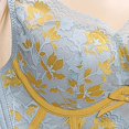 thumbnail image 4 of XZNGL Women Ethnic Style Comfortable Without Steel Rings Characteristic Pattern Magnetic Small Chest Collection Underwear Desire Sexy Bra, 4 of 7