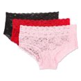 thumbnail image 2 of George Women's Lace Hipsters 3-Pack, 2 of 3