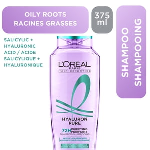 L'Oréal Paris Shampooing pur purifiant d'hyaluron 375 ml