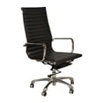 thumbnail image 1 of Office chair Toni high back in black Executive Conference  Lumbar Support Ergonomic, 1 of 1