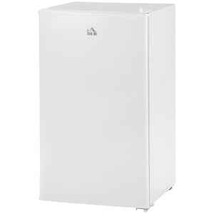 CoSoTower Réfrigérateur compact, Mini Réfrigérateur avec congélateur, plateau réglable, thermostat mécanique et porte réversible, blanc