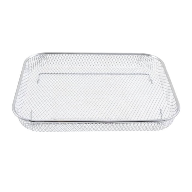CUITING Panier en Maille Plateau pour Friteuse à Air Chaud Grille en Fil Panier de Rôtissage pour Four Grille en Fil Rôtissage
