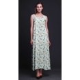 thumbnail image 2 of Bimba Robe Longue Décontractée en Rayonne à Fleurs pour Femme à Bretelles Spaghetti, Maxi d'Été, Robe Soleil - XX-Grand, 2 of 5