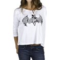 thumbnail image 1 of Batman - T-Shirt à Manches Longues pour Juniors Dolman avec Logo Croquis au Crayon, 1 of 1