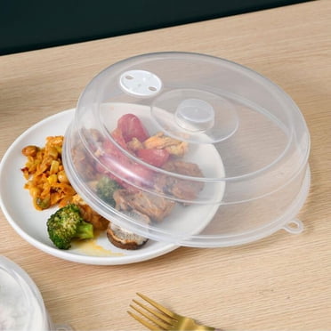 Milisten 2Pcs Food Cover for Microwave Transparent - for Cooks Party