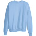 thumbnail image 4 of Hanes Mens EcoSmart Fleece Crewneck Sweatshirt, XL, Light Blue, 4 of 4