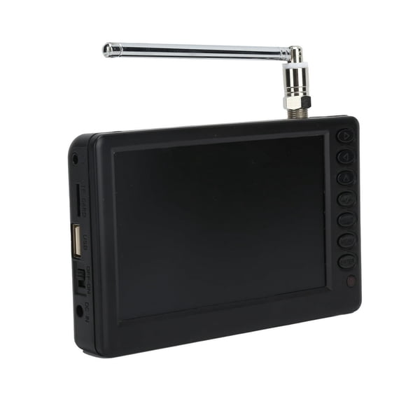 LOVEVER Portable Digital Tv LEADSTAR 5 Inch Digital Television Portable Digital TV For Car Camping Kitchen US Plug 110-220V