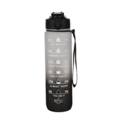 Dvkptbk Water Bottles Motivational Water Bottles with Time Marker 32oz Squeezing Ejection Opening BPA Free with Leakproof Wide Mouth and Fast Water Flowing for Outdoor Sport on Clearance