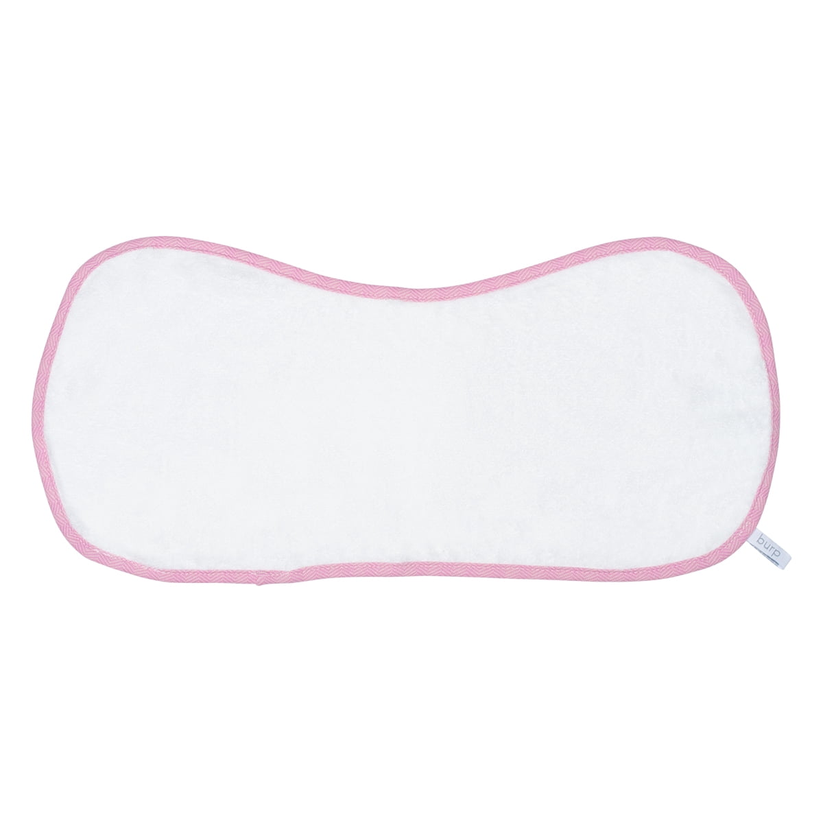 Juddlies - Chiffon pour Rots en Bambou - Blanc/rose Coucher de Soleil