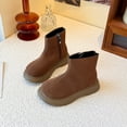 thumbnail image 2 of British Style Short Boots for Older Girls, Fashionable Fall Girls' Boots, 2 of 6