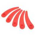 thumbnail image 1 of Lames de Tondeuse, Lames de Tondeuse en ABS pour Jardin Rouge, 1 of 8